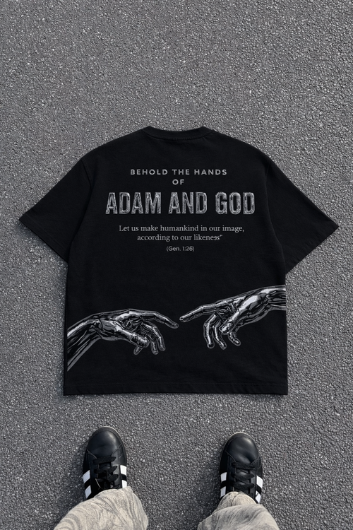 Hands of creation black short sleeve t-shirt