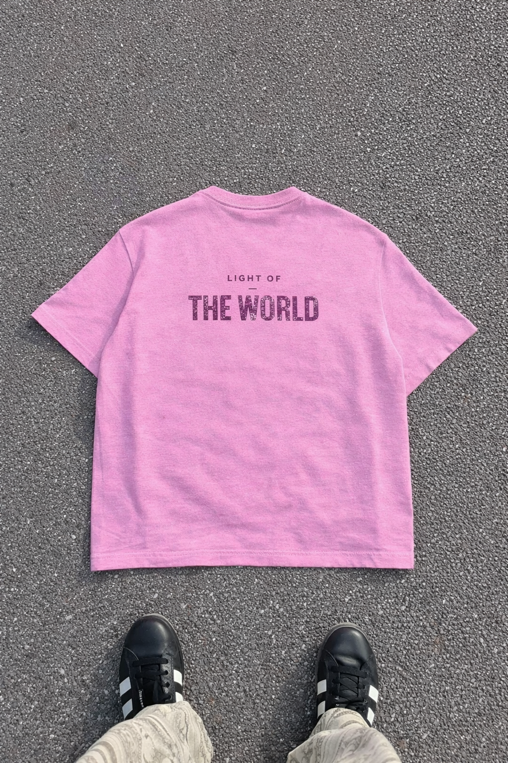 Hands of creation pink short sleeve t-shirt