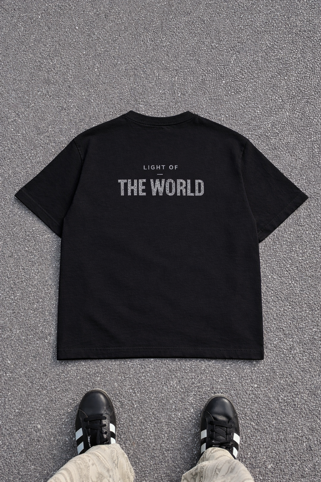 Hands of creation black short sleeve t-shirt